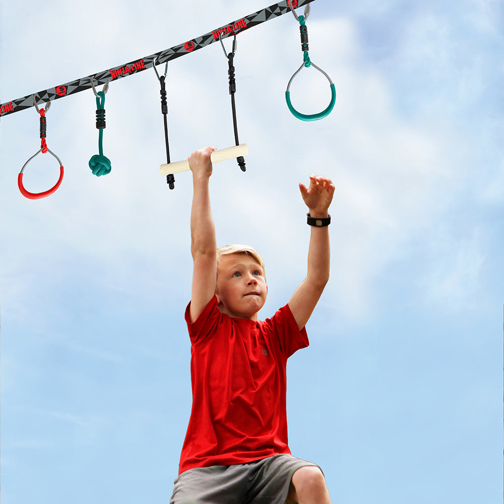 The Junior Ninja's 50' Obstacle Course