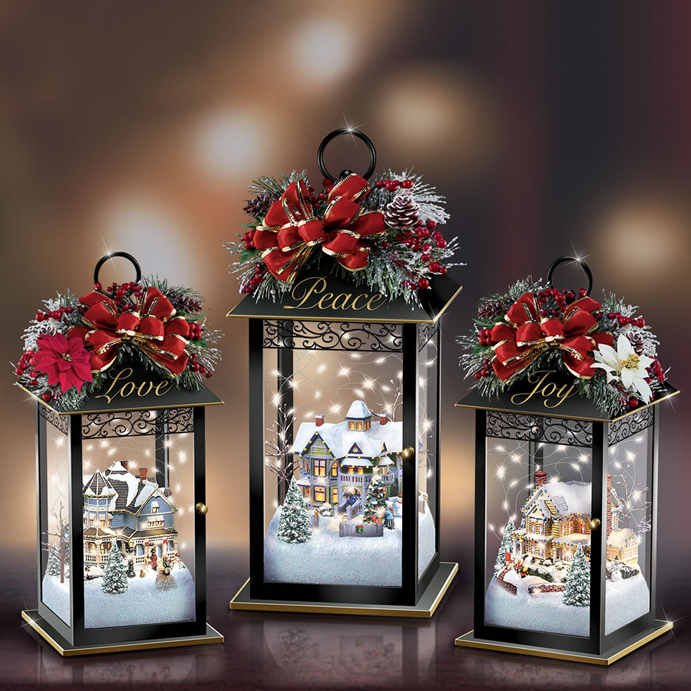 Thomas Kinkade Love Lantern
