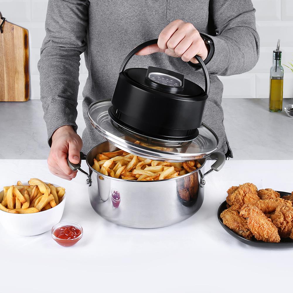 The Universal Air Frying Lid