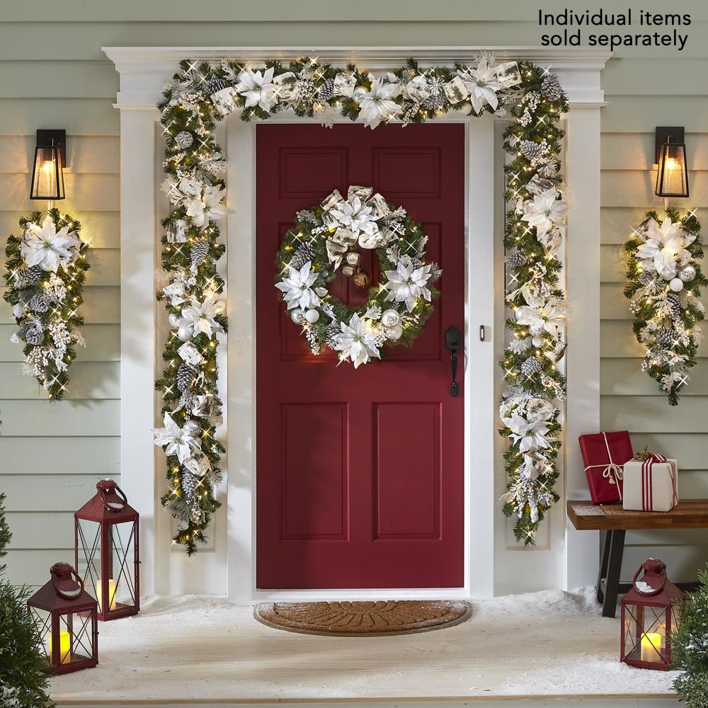 The Cordless Prelit Winter Forest Holiday Trim