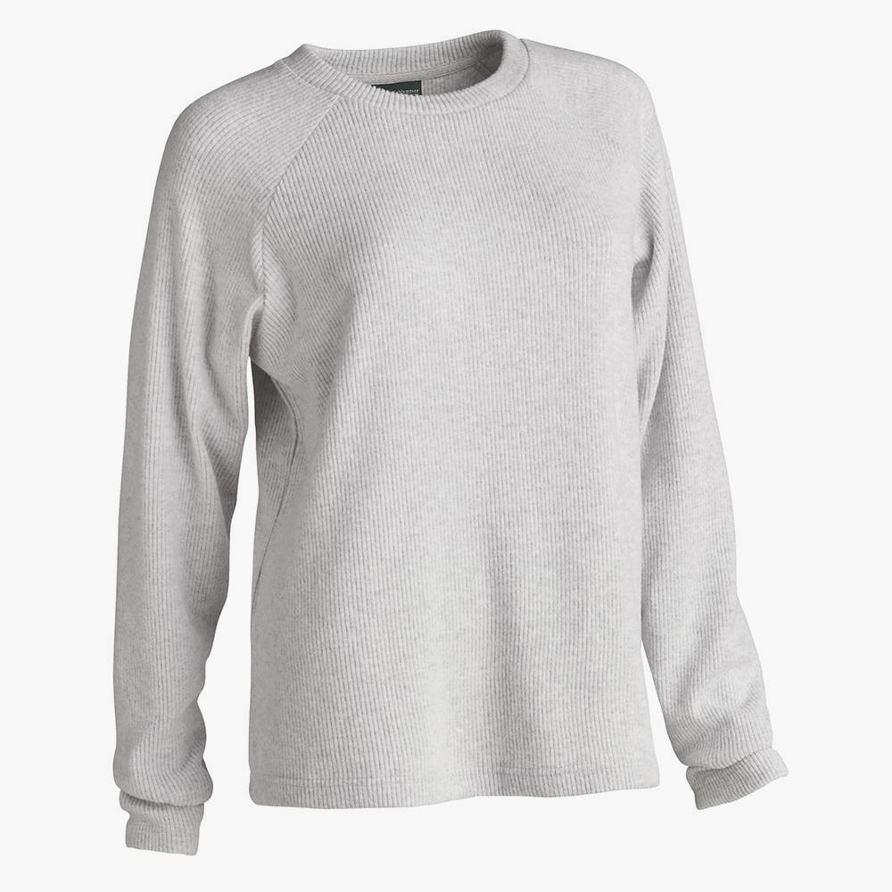 The Plush Ribbed Loungewear Sweatshirt R1