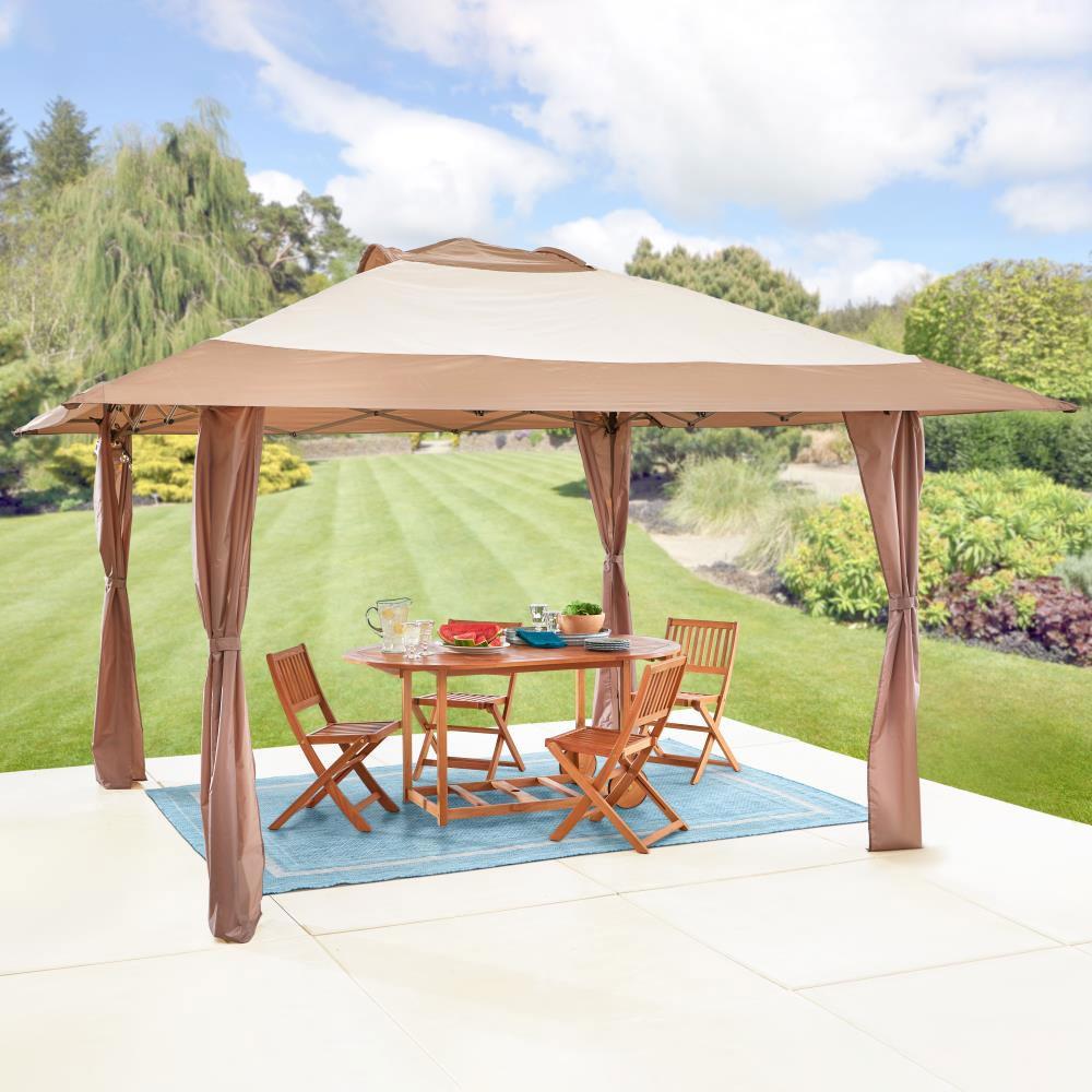 The Instant 12' Square Steel Frame Gazebo