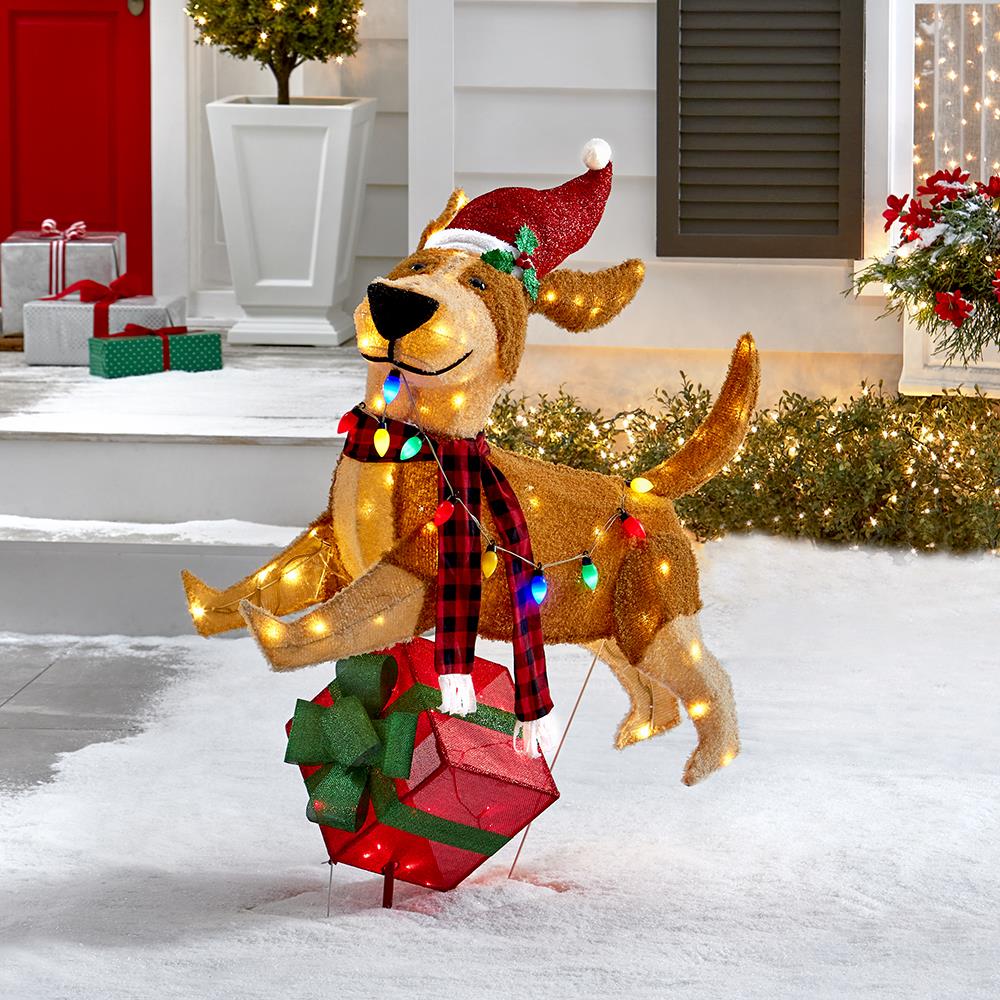 The Jolly Jumping Christmas Pup
