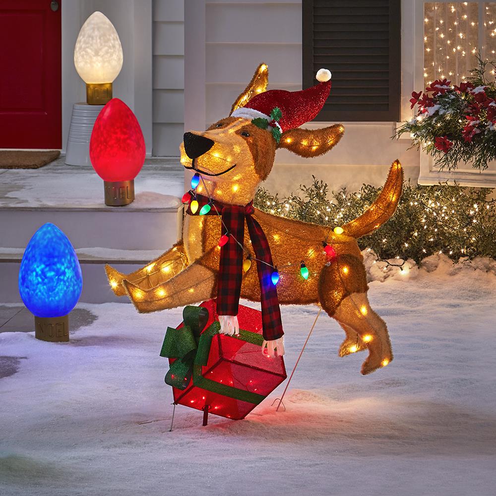 The Jolly Jumping Christmas Pup