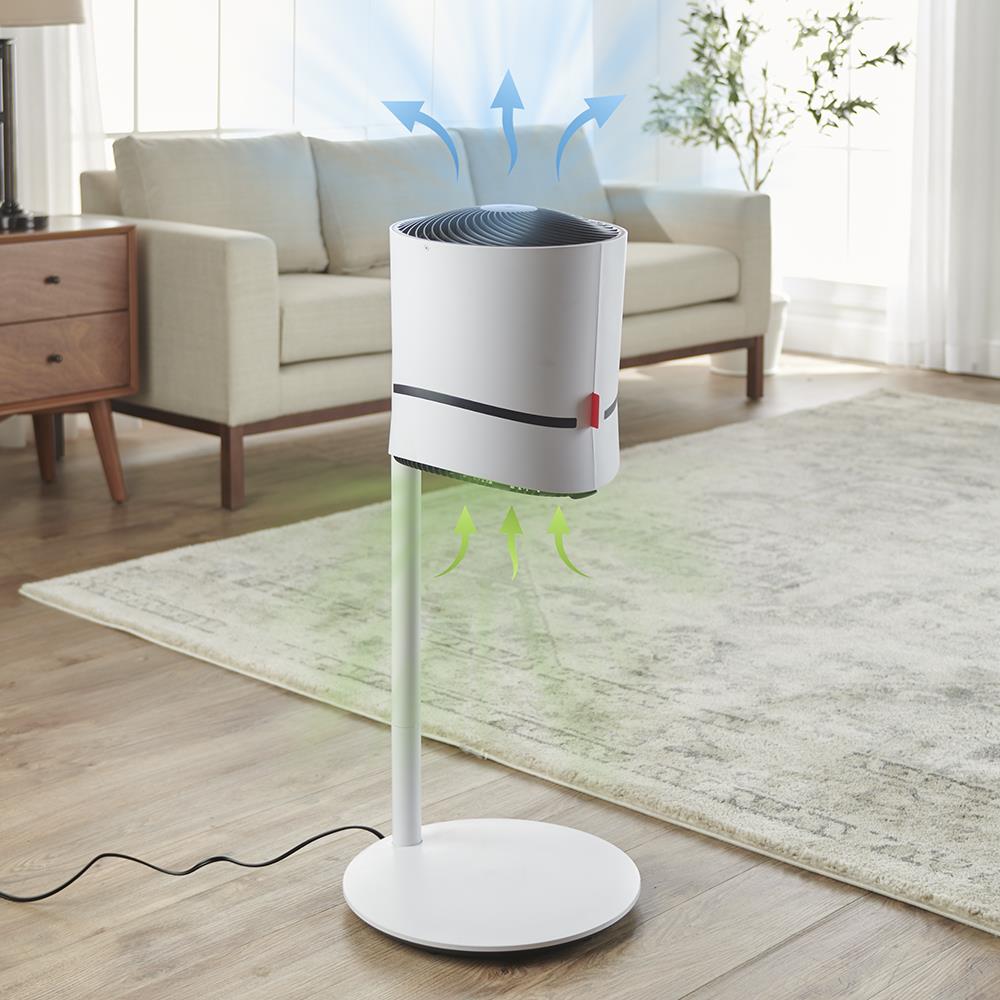 The Adjustable Height Air Purifying Fan