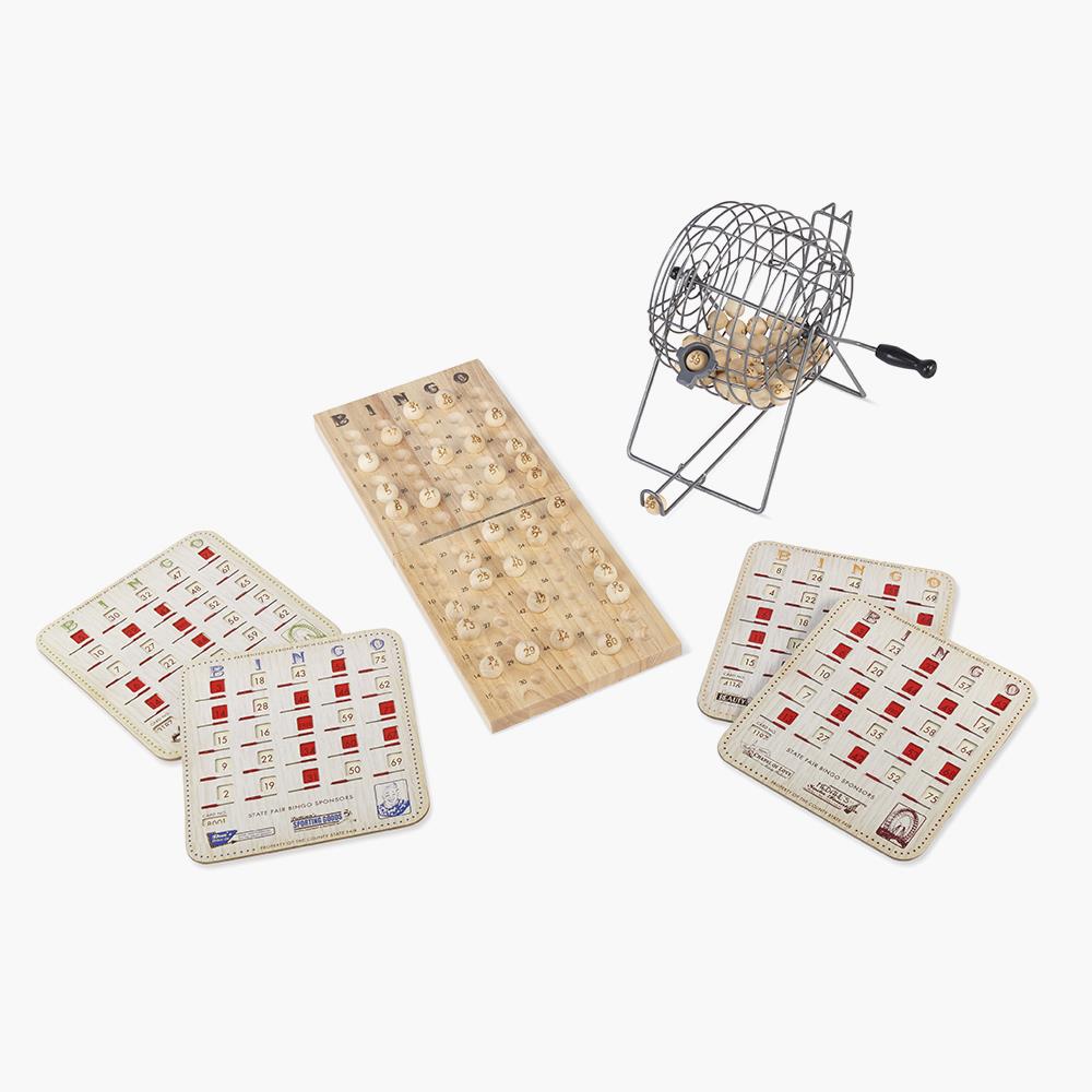 The Classic Wooden Bingo Game
