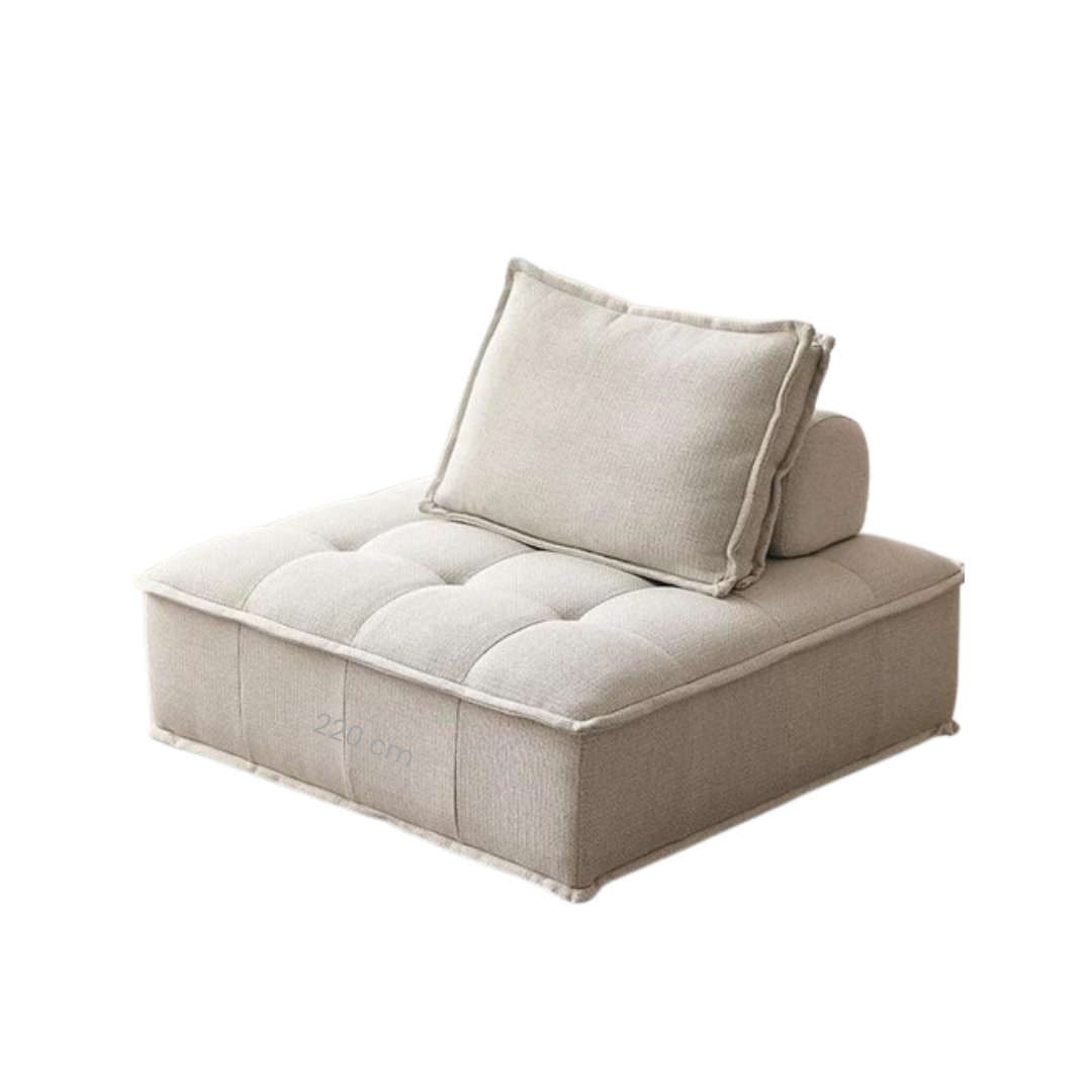 Mallow Modular Lounge Chair - Flat Boucle