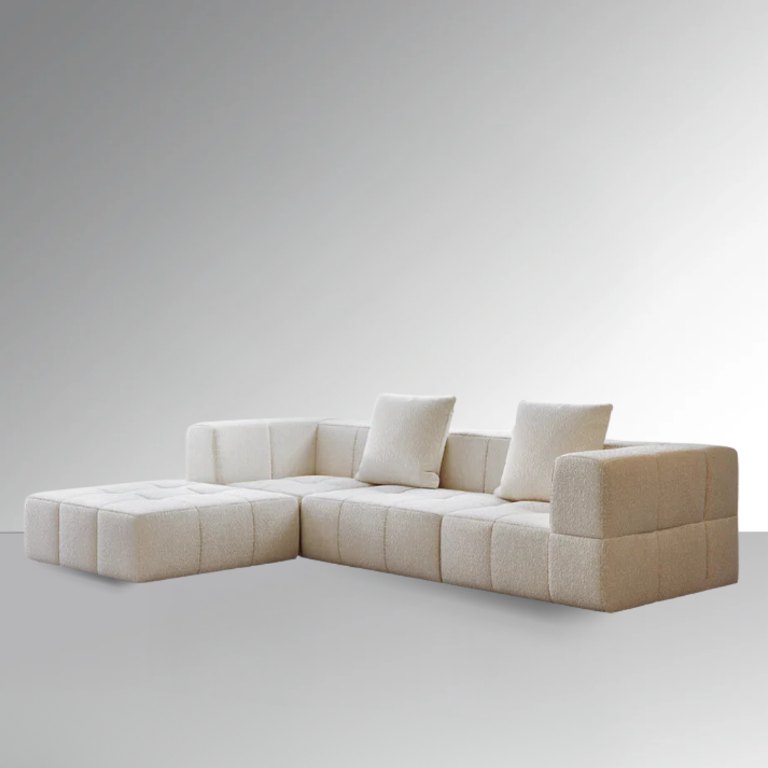 Waffo Modular Sofa - Flat Boucle