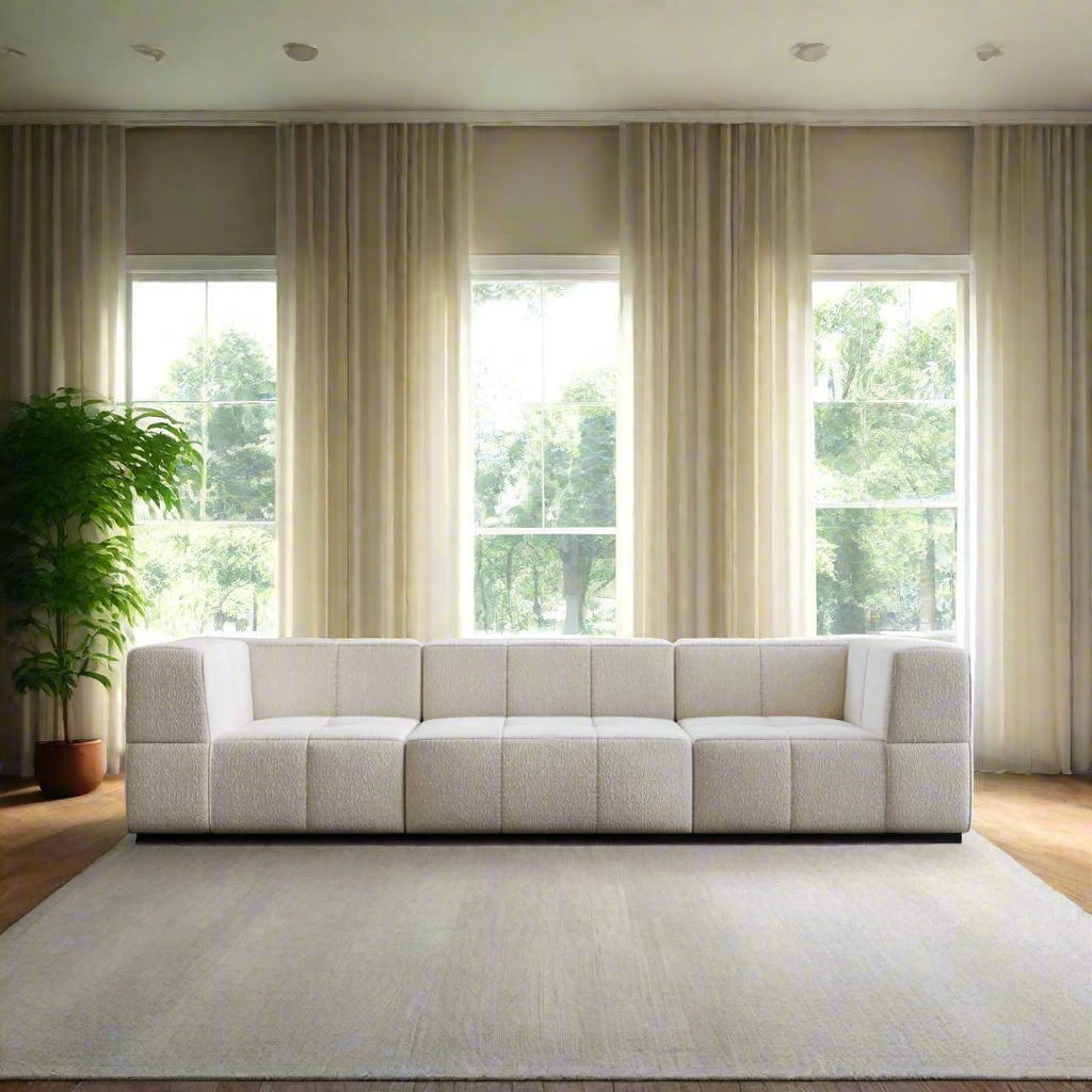 Waffo Modular Sofa - Flat Boucle